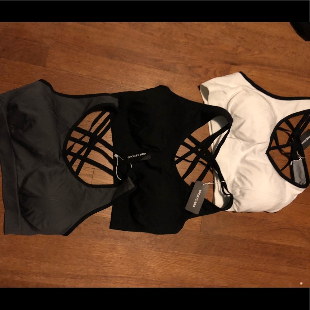NEW sports bras, never worn
